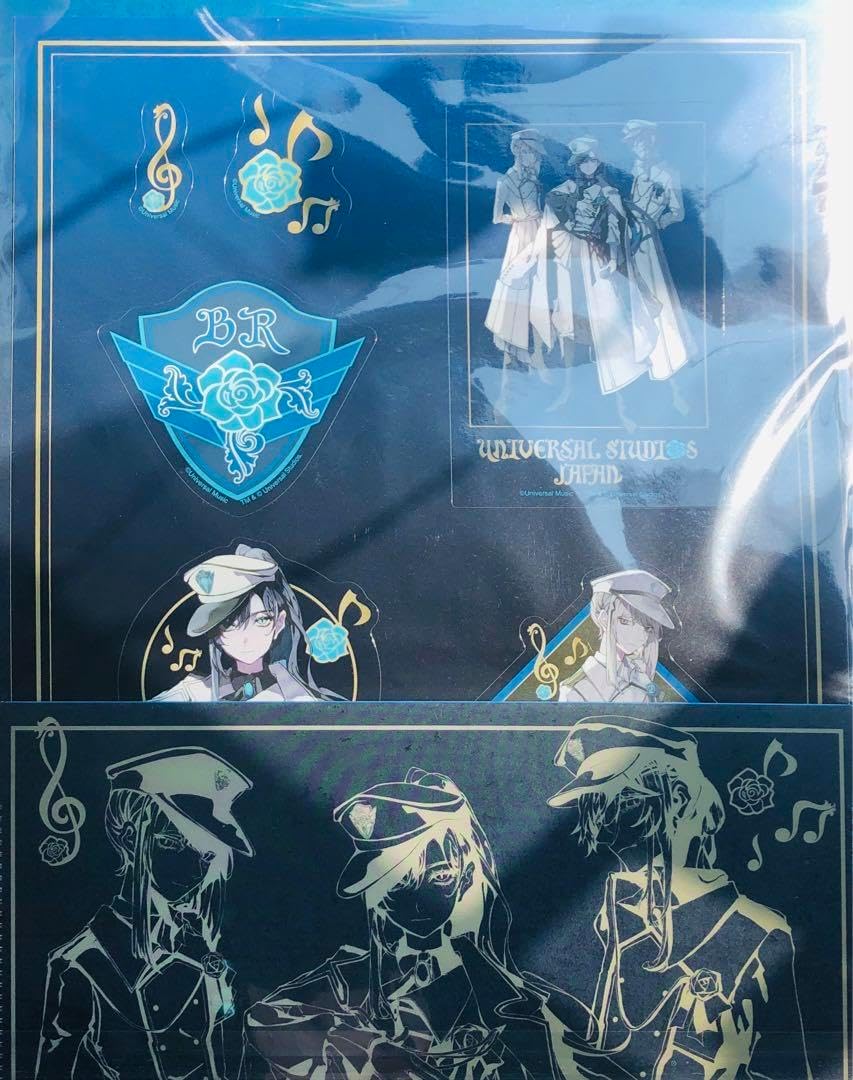 USJ ハロウィン2024 Ado隊長&ブルーローズ隊　シャツ　クリアファイル ブルーローズ隊 Ado USJ限定 クリアファイルセット 2024】ユニバ